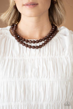 Load image into Gallery viewer, Paparazzi Jewelry Necklace/Bracelet Greco Getaway - Brown