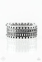 Load image into Gallery viewer, Paparazzi Jewelry Ring Roughin It Silver