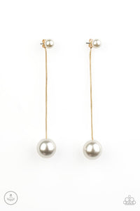 Paparazzi Jewelry Earrings Extended Elegance - Gold