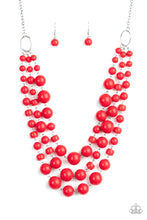 Load image into Gallery viewer, Paparazzi Jewelry Necklace Everyone Scatter! - Red