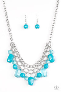 Paparazzi Jewelry Necklace Brazilian Bay - Blue