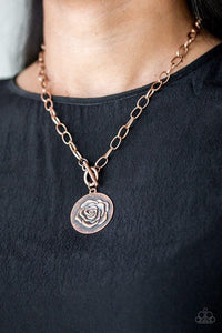 Paparazzi Jewelry Necklace Beautifully Belle Copper