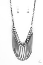 Load image into Gallery viewer, Paparazzi Jewelry Necklace Flaunt Your Fringe - Black