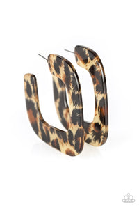 Paparazzi Jewelry Life Of The Party Cheetah Incognita - Brown