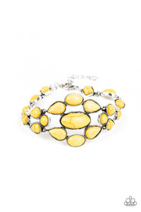 Paparazzi Jewelry Bracelet Blooming Prairies - Yellow