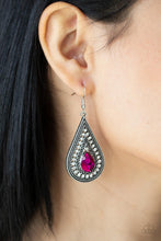 Load image into Gallery viewer, Paparazzi Jewelry Earrings Metro Masquerade - Pink