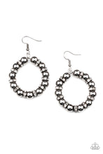 Load image into Gallery viewer, Paparazzi Jewelry Earrings Cosmic Halo - Black