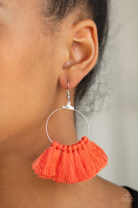 Paparazzi Jewelry Earrings Peruvian Princess - Orange
