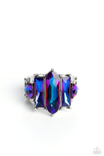 Load image into Gallery viewer, Paparazzi Jewelry Ring Iridescently Interstellar - Purple