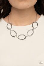 Load image into Gallery viewer, Paparazzi Exclusive Necklace Gritty Go-Getter - Silver