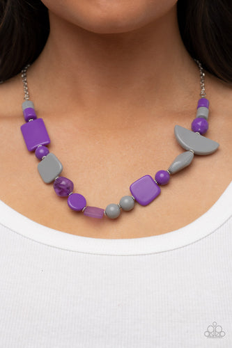 Paparazzi Jewelry Necklace Tranquil Trendsetter - Purple