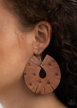 Load image into Gallery viewer, Paparazzi Jewelry Earrings Palm Islands - Brown
