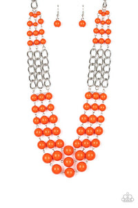 Paparazzi Jewelry Necklace A La Vogue - Orange