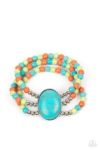 Paparazzi Jewelry Bracelet Stone Pools - Multi