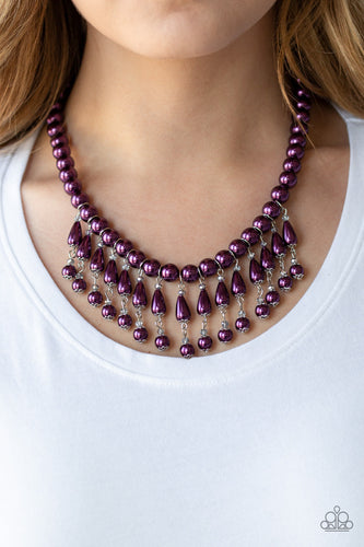 Paparazzi Jewelry Necklace Miss Majestic - Purple