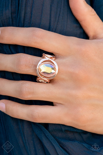 Paparazzi Jewelry Fashion Fix Mystical Treasure - Rose Gold 0921