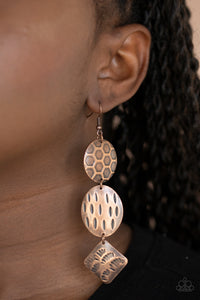 Paparazzi Jewelry Earrings Mixed Movement - Copper
