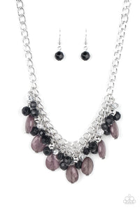 Paparazzi Jewelry Necklace Beachside Dance - Black