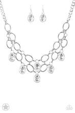 Load image into Gallery viewer, Paparazzi Jewelry Necklace Show-Stopping Shimmer - White