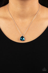 Paparazzi Jewelry Necklace Galactic Duchess - Blue