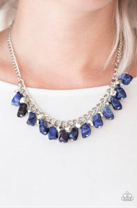 Paparazzi Jewelry Necklace Rocky Shores - Blue