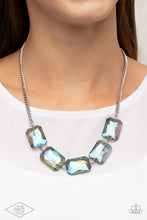 Load image into Gallery viewer, Paparazzi Jewelry Necklace Heard It On The HEIR-Waves - Blue