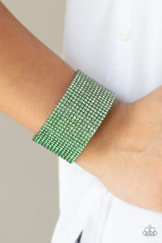 Paparazzi Jewelry Bracelet Fade Out - Green