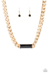 Paparazzi Jewelry Necklace Urban Royalty - Gold
