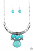 Load image into Gallery viewer, Paparazzi Jewelry Necklace Commander In CHIEFETTE - Blue
