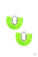 Load image into Gallery viewer, Paparazzi Jewelry Earrings Tassel Tropicana - Green