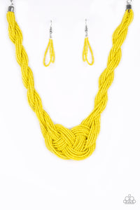 Paparazzi Jewelry Necklace A Standing Ovation - Yellow