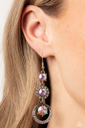 Paparazzi Jewelry Earrings Enchanting Effulgence - Multi