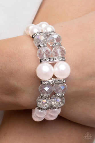 Paparazzi Jewelry Bracelet Timelessly Tea Party - Pink