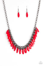 Load image into Gallery viewer, Paparazzi Jewelry Necklace Jersey Shore - Red