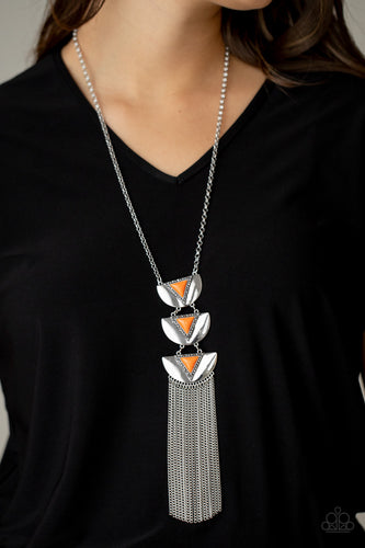 Paparazzi Jewelry Necklace Gallery Expo - Orange