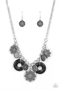 Paparazzi Jewelry Necklace Western Zen - Black