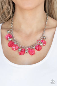 Paparazzi Jewelry Necklace ~ Gossip Glam - Pink