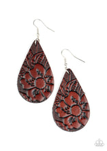 Load image into Gallery viewer, Paparazzi Jewelry Earrings Beach Garden - Brown