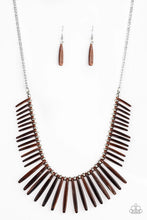 Load image into Gallery viewer, Paparazzi Jewelry Necklace Out Of My Element - Brown