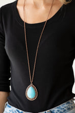 Load image into Gallery viewer, Paparazzi Jewelry Necklace Full Frontier - Copper
