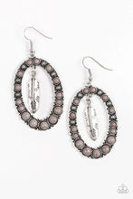 Load image into Gallery viewer, Paparazzi Jewelry Earrings Put Up A FLIGHT - Silver
