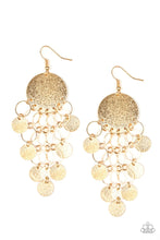 Load image into Gallery viewer, Paparazzi Jewelry Earrings Turn On The BRIGHTS - Gold