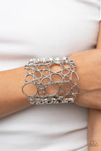 Load image into Gallery viewer, Paparazzi Jewelry Bracelet All Turned Around - Silver