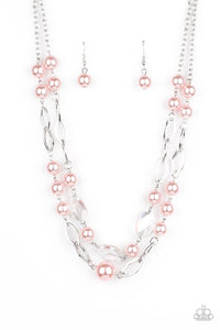 Paparazzi Jewelry Necklace Fluent In Affluence - Pink