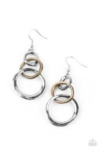 Paparazzi Jewelry Earrings Harmoniously Handcrafted - Silver