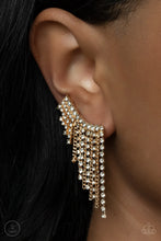 Load image into Gallery viewer, Paparazzi Jewelry Earrings Thunderstruck Sparkle - Gold