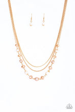 Load image into Gallery viewer, Paparazzi Jewelry Necklace Tour de Demure Gold