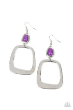 Load image into Gallery viewer, Paparazzi Jewelry Earrings Material Girl Mod - Purple