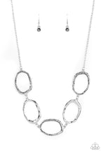 Load image into Gallery viewer, Paparazzi Exclusive Necklace Gritty Go-Getter - Silver
