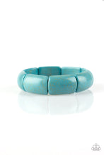 Load image into Gallery viewer, Paparazzi Jewelry Bracelet Peace Out - Blue
